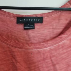 Sanctuary size Large  cold shoulder top